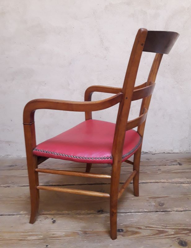 Armchair cherry tree period Restoration XIX °