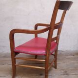 Armchair cherry tree period Restoration XIX °
