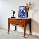 Mobile table/thread stand, Denmark 60s, vintage, mid-c modern