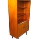 Vintage wooden bookcase with Scandinavian design