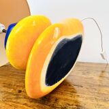 Galet François Châtain Lamp – Blue, Yellow and Orange Design – 60 cm