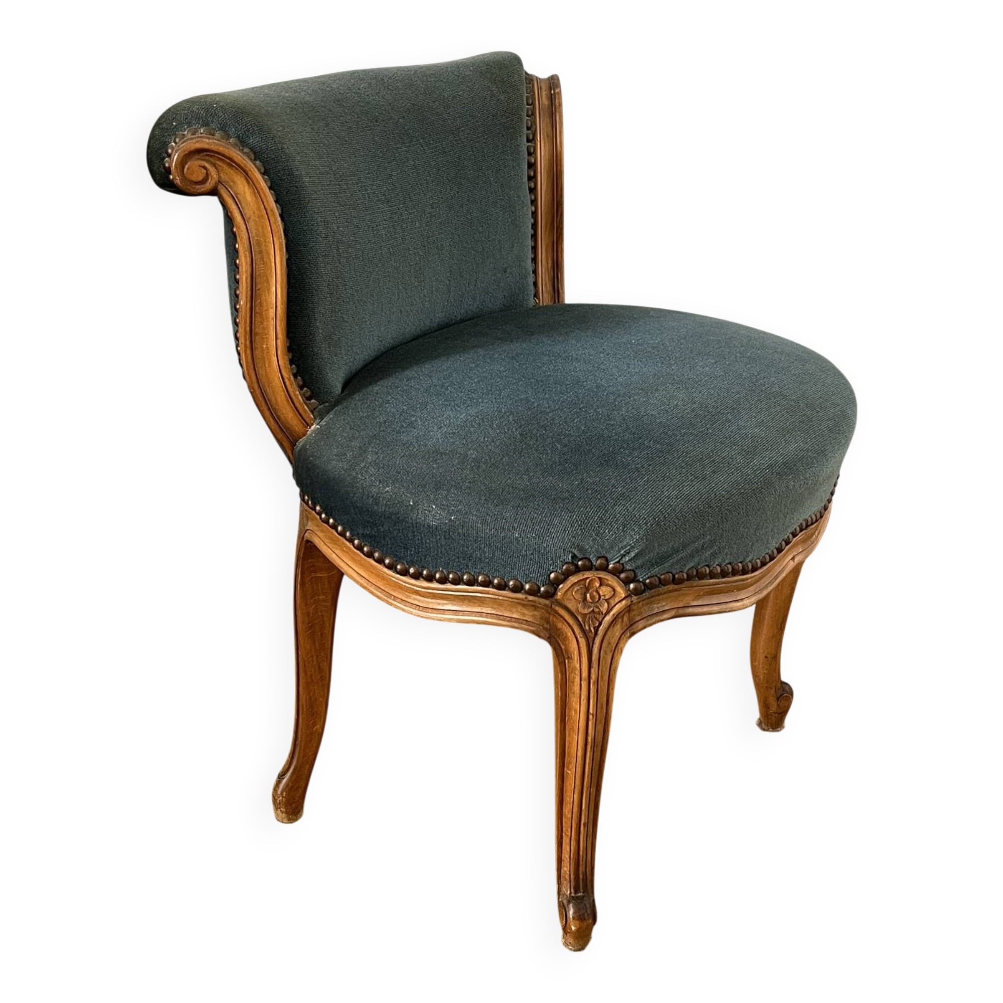 Louis XV boudoir armchair