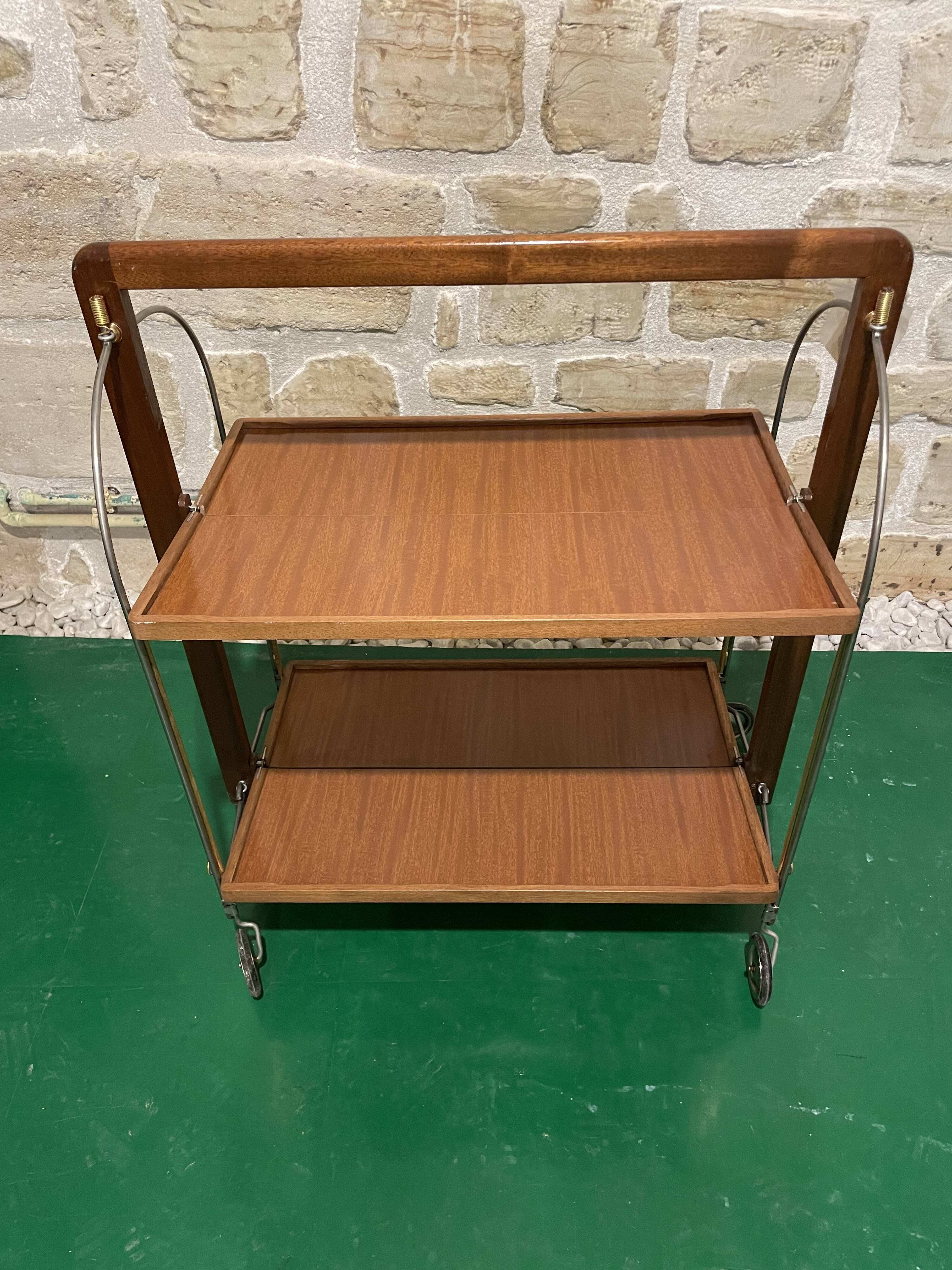 Bocado folding serving cart