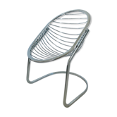 Fauteuil Egg de Gastone Rinaldi pour Rima, Italie années 70