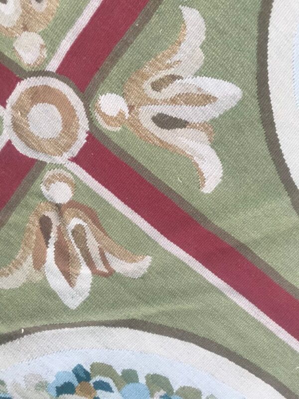 Carpet style woven Aubusson hand 240 X 315 CM