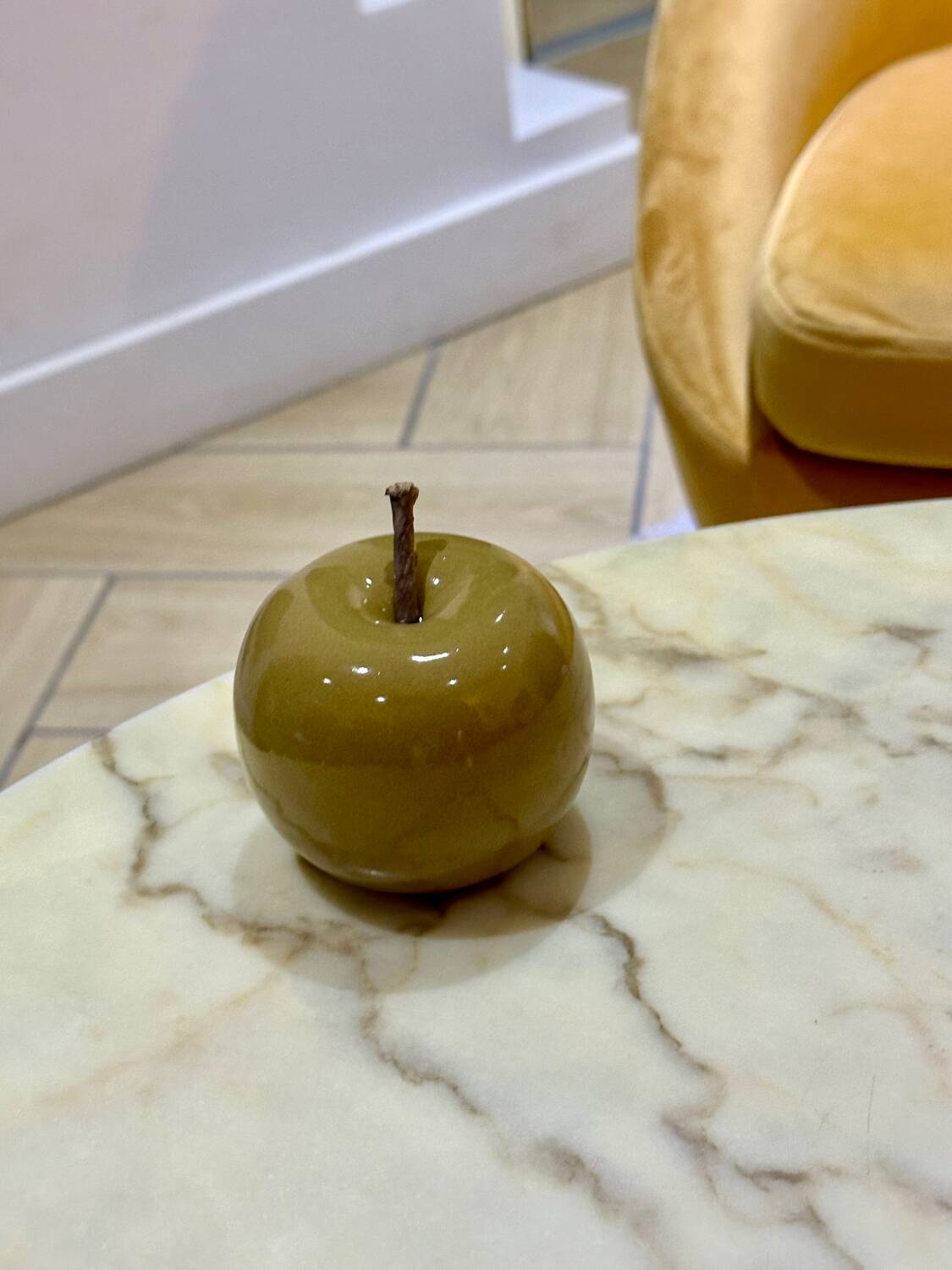 Vintage ceramic apple