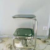 Side table, end table "Space Age" circa 1970 Roche Bobois