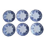 Set 6 assiettes plates Dordrecht 1920