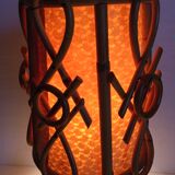 Bamboo bedside lamp
