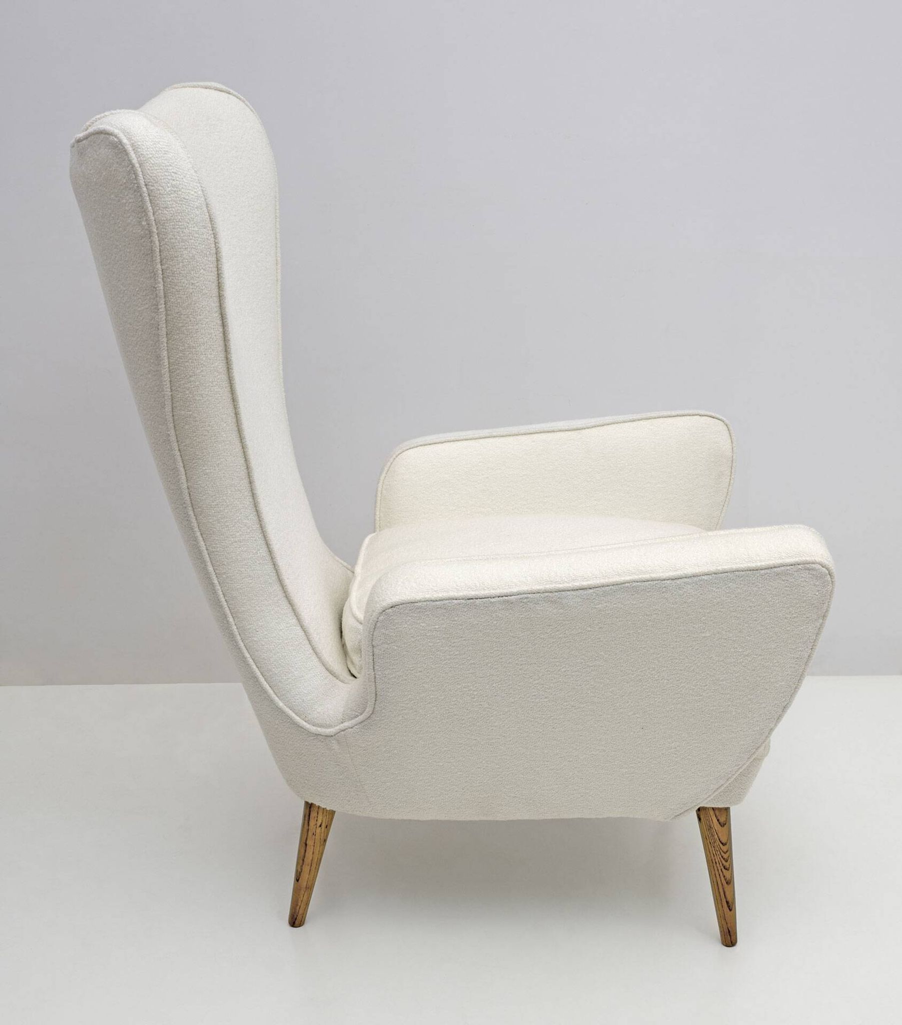 Fauteuil Bouclè Emilio Sala & Giorgio Madini pour Fratelli Galimberti Cantù