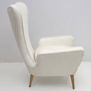 Fauteuil Bouclè Emilio Sala & Giorgio Madini pour Fratelli Galimberti Cantù
