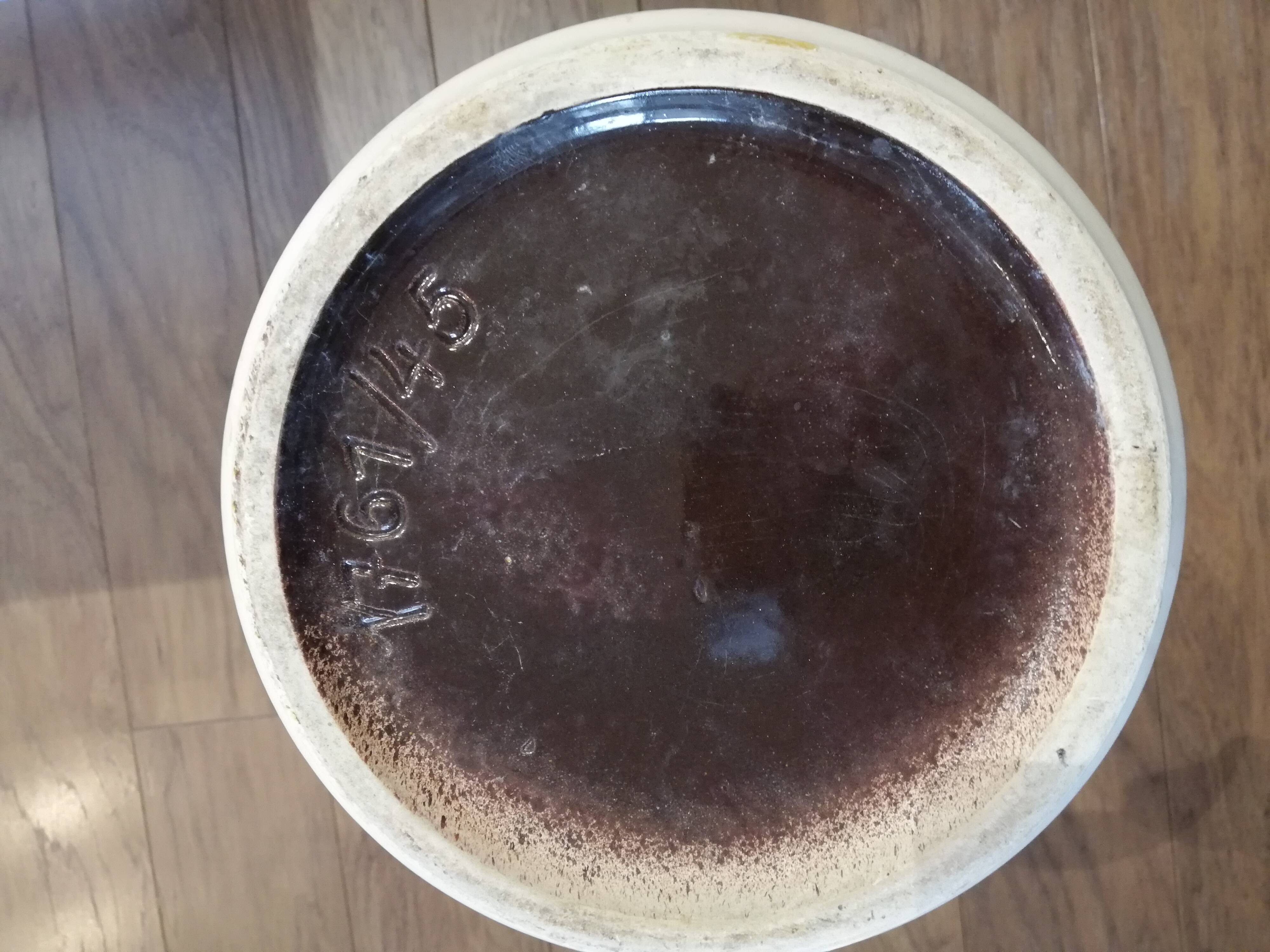 Vase Fat Lava-West Germany