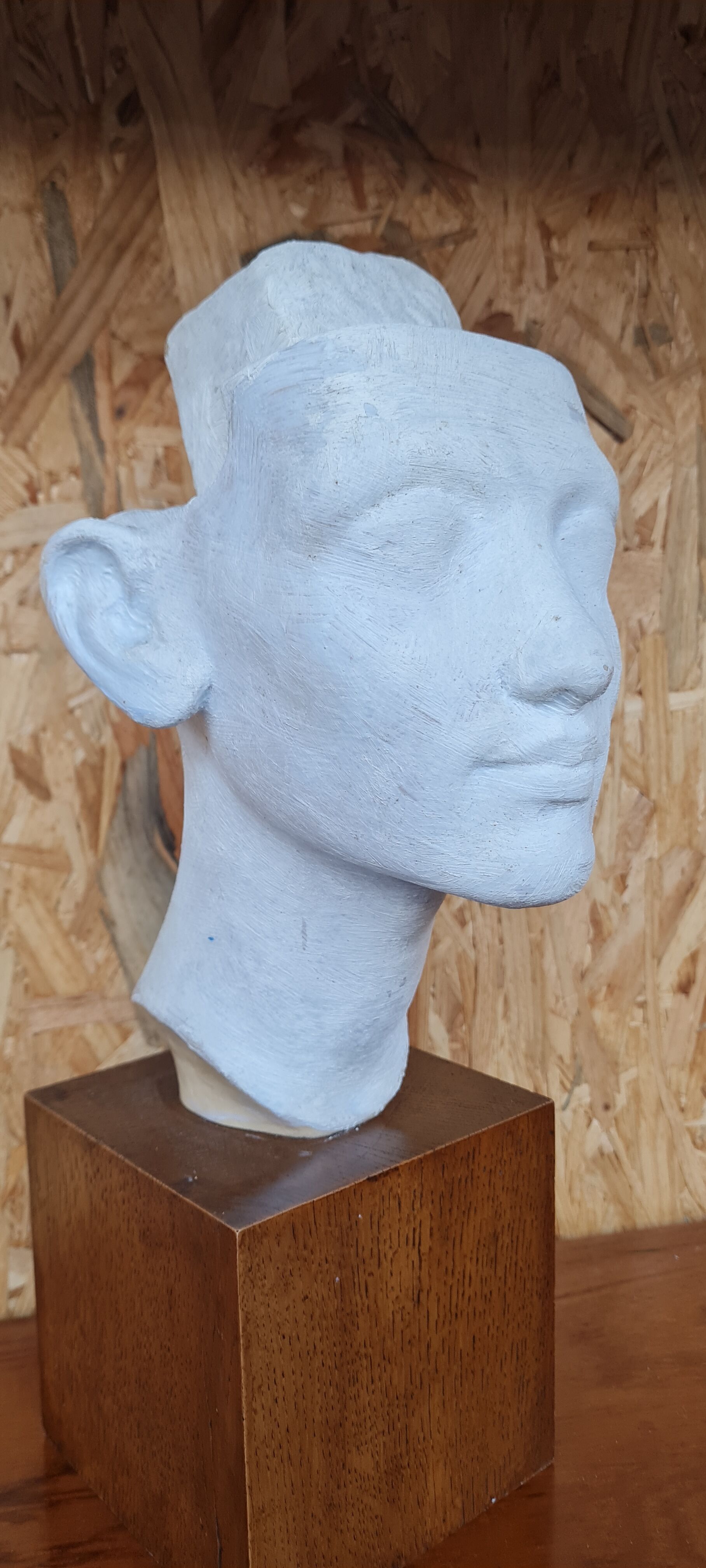 Bust of Nefertiti Louvre Museum Paris