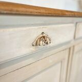 Old Parisian buffet with original patina