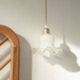 Suspension ou baladeuse tulipe vintage