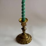 Louis XV period bronze candlestick, 18th century