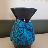 Glacier enamel vase