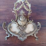 Bronze inkwell style Rocaille XXth