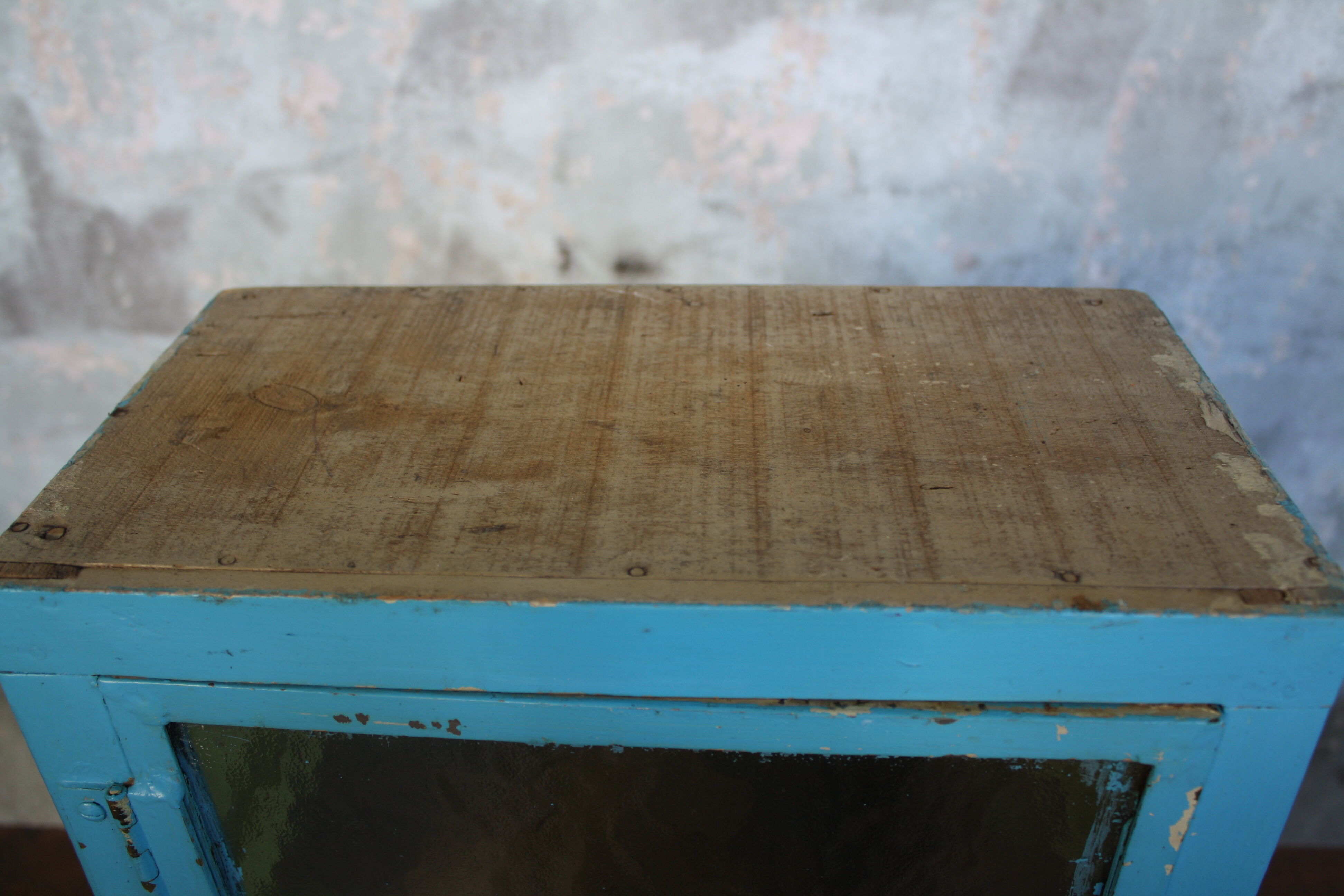 Vintage wooden medicine cabinet