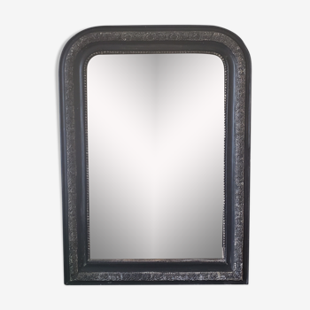 Mirror Louis Philippe anthracite 65x91cm