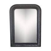 Mirror Louis Philippe anthracite 65x91cm