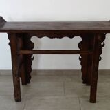 Antique altar console decorated, China early 20th century