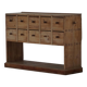 Danish apothecary cabinet in antique pine from the 19th century / Console, 1850–1880s