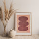 Painting on paper 40x50cm illustration Terracotta A12 signed Eawy