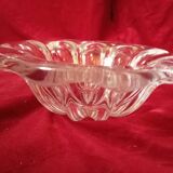 Crystal ashtray / pocket emptying tray / val st lambert sign