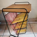 scoubidou vintage side table