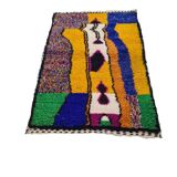 Handmade wool Berber rug 150 X 100 CM