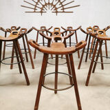 Tabouret espagnol brutaliste