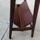 Vintage wooden side table servant from the 1950s.