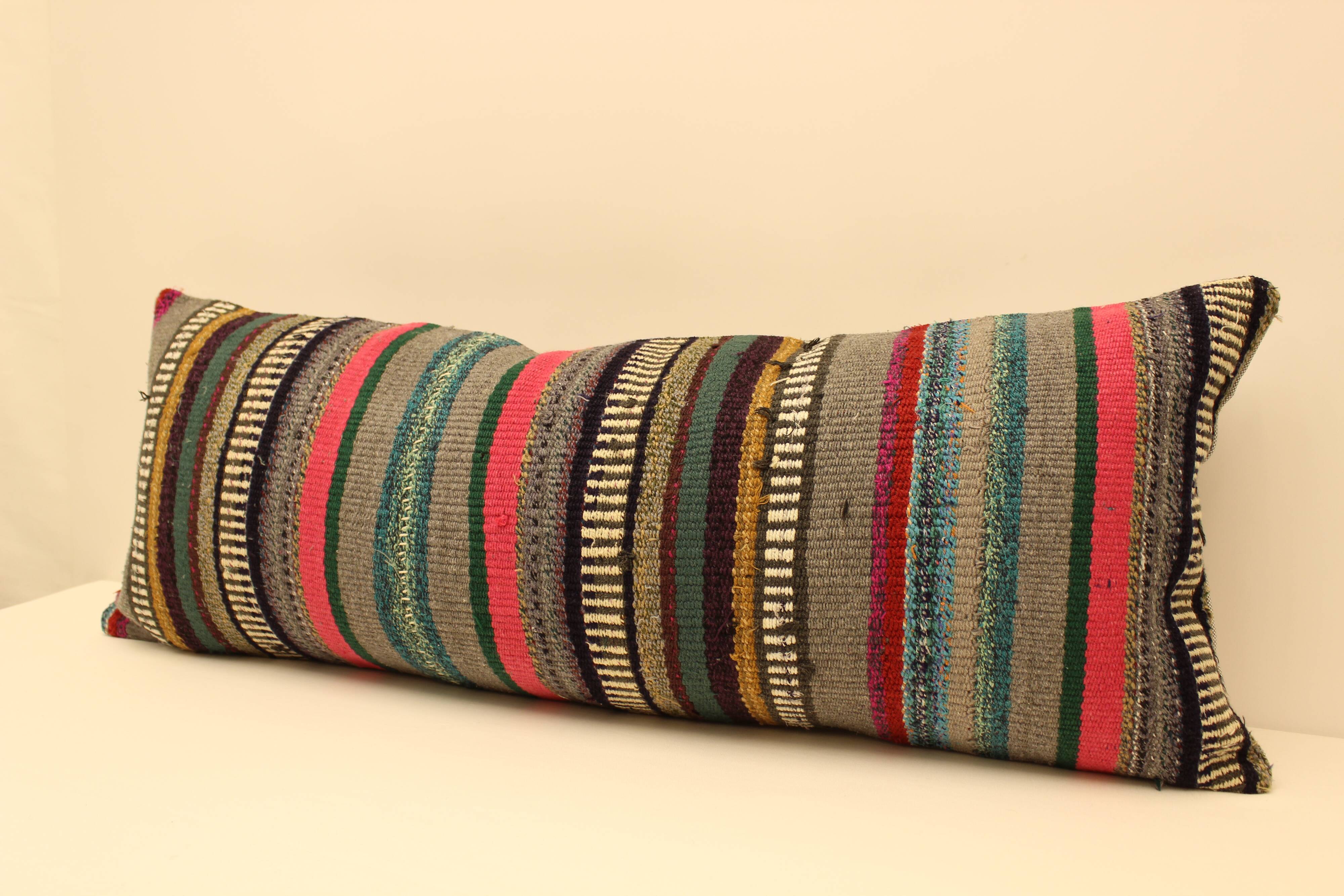 Turkish kilim pillow,35x90 cm,BD-27.