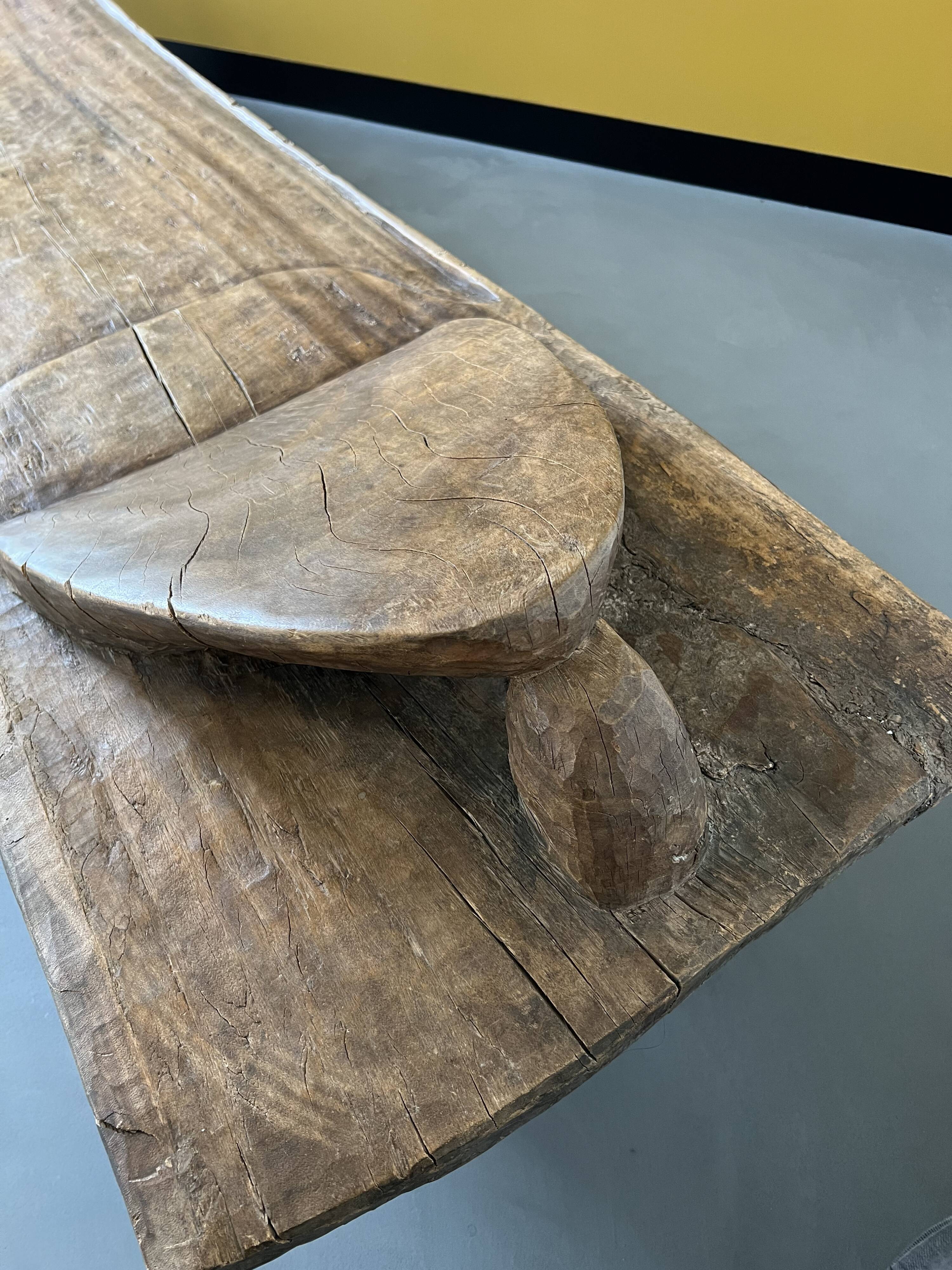 African Senoufo bench, bed, Ivory Coast, 50s