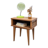 Table de chevet en rotin