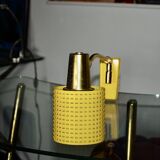 Vintage adjustable wall light in steel and brass germany 1960