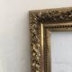Large frame XIX gilded leaf height 100cm width 86cm