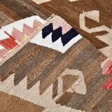 Large Multicolor Vintage Kilim Rug, 296x393Cm