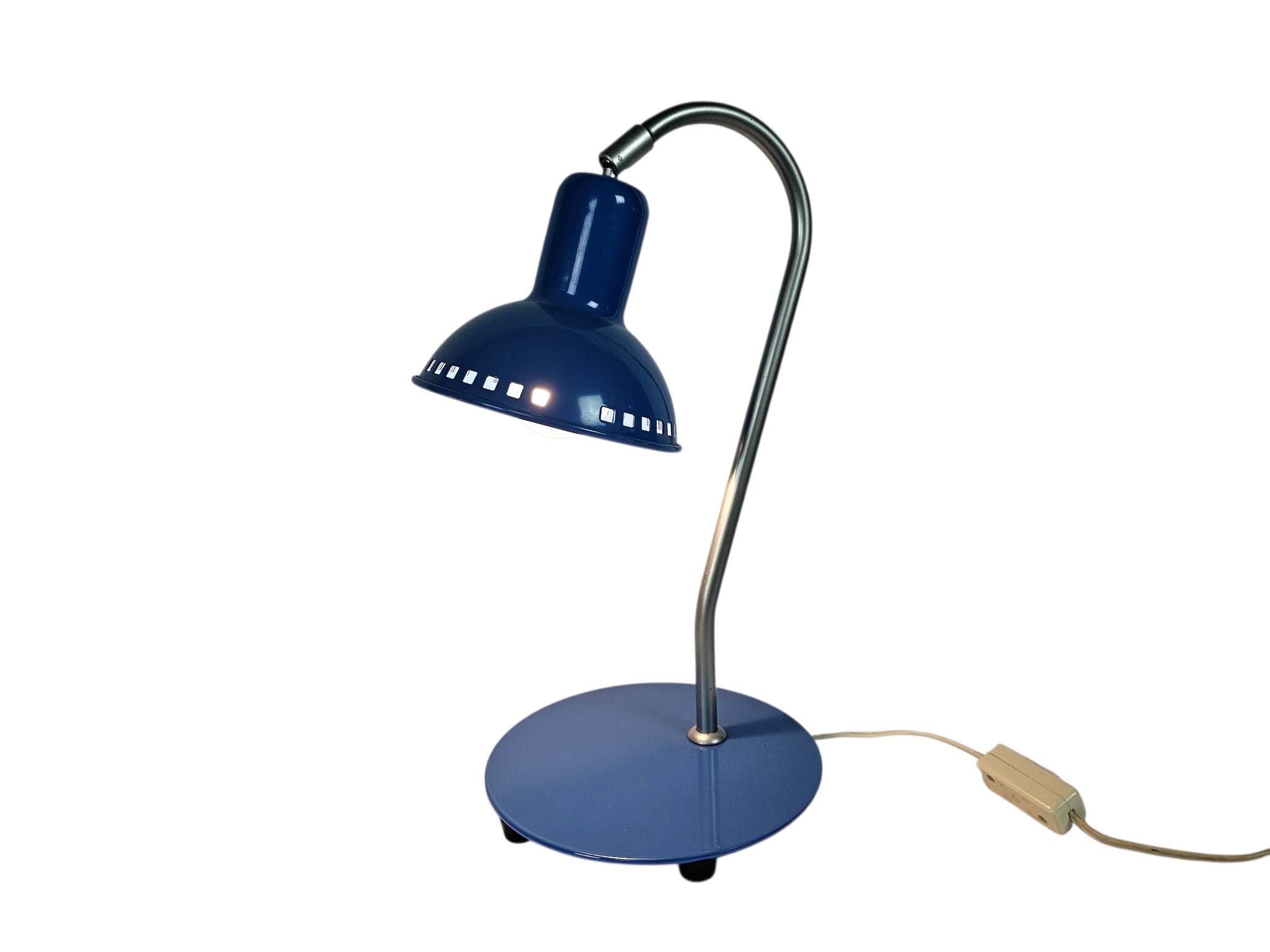 Vintage - Happy Light - desk lamp - table lamp - metal - 80s