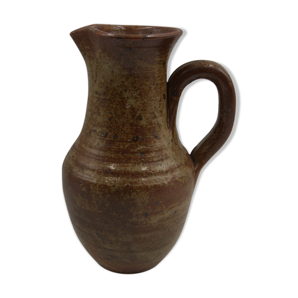 Carafe grès pyrité vintage