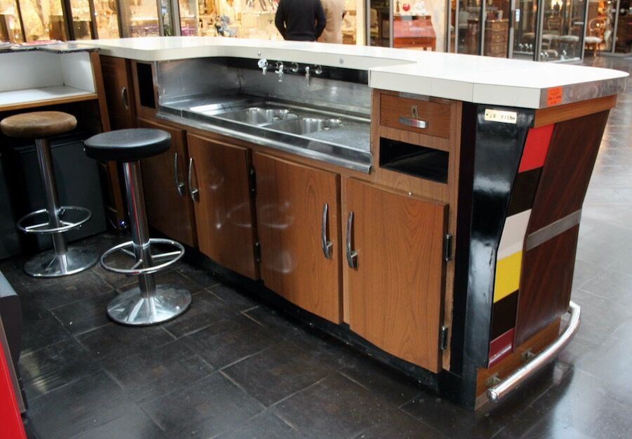 Equipped bar 1970s