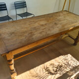 Table ancienne de ferme en chêne 8-10 personnes