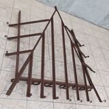 Old wrought iron canopy