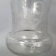 Pair of large antique Medici-shaped vases in engraved blown glass C412