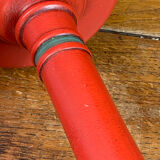 Bamboo-style wooden lamp