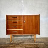Scandinavian sideboard, vintage TV/hifi unit - 50s/60s - Scandinavian style