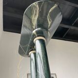 Italian style marble effect halogen floor lamp