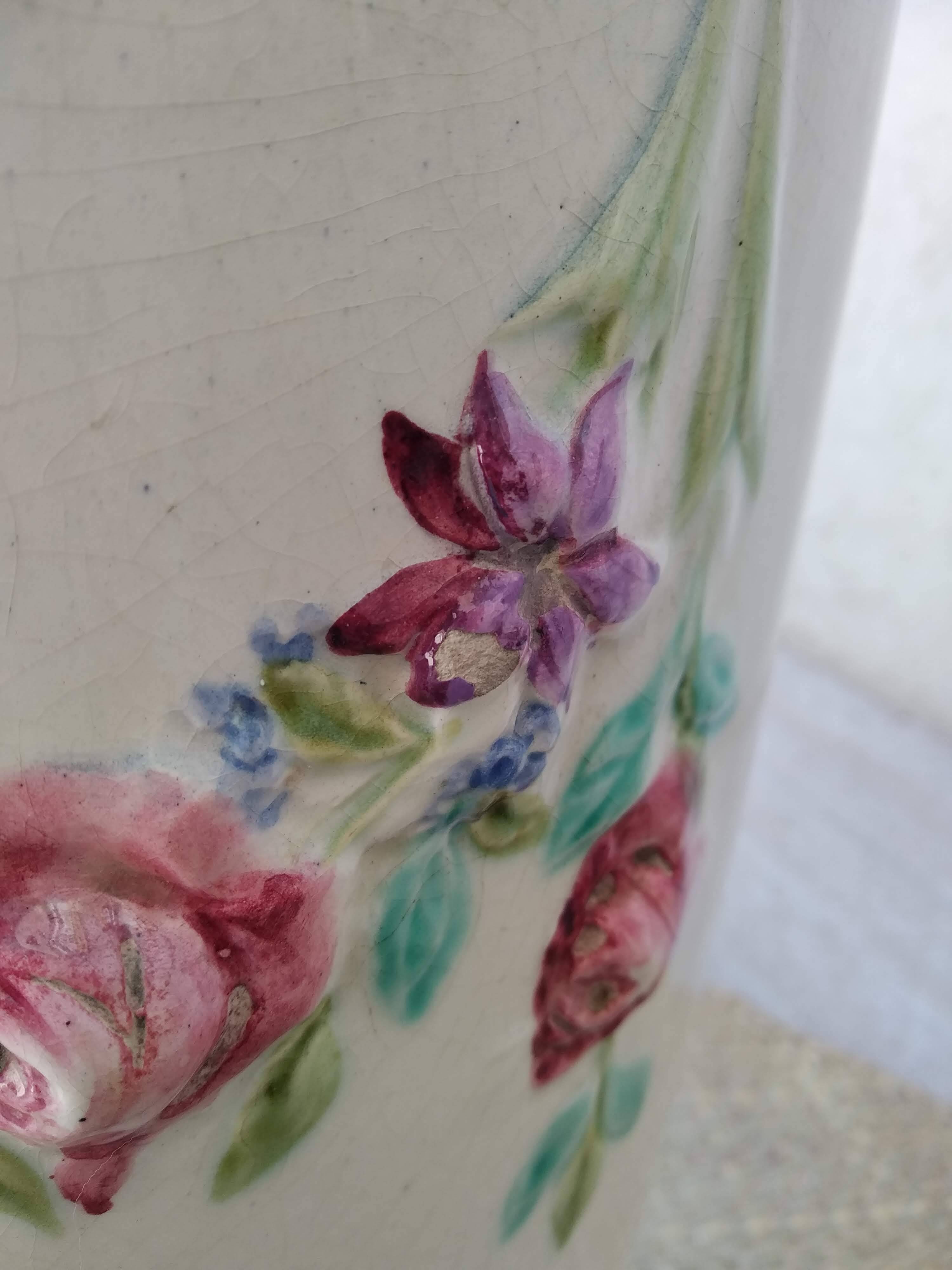 Longchamp Terre de Fer Barbotine ceramic umbrella stand