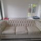 Chesterfield three-seater sofa